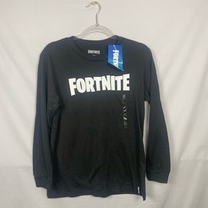 Epic Games Boys 18/20 Fortnite black long sleeved t-shirt. New with tags.